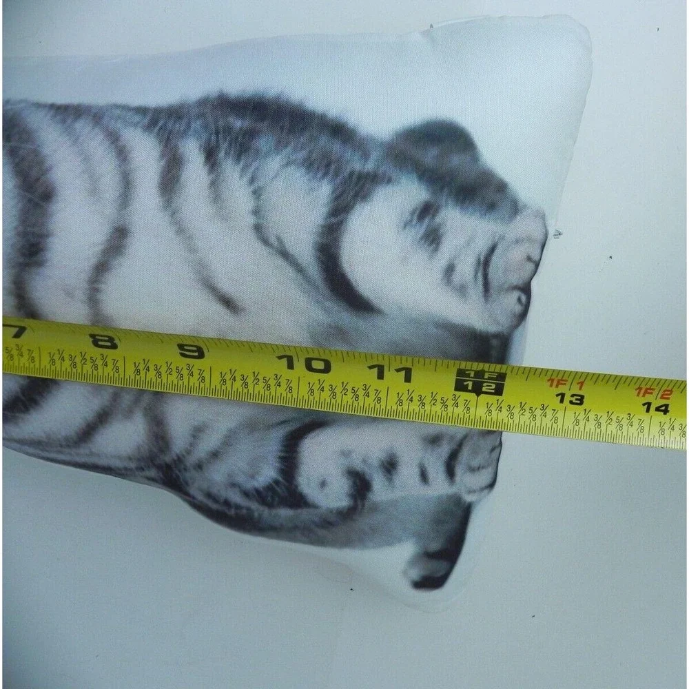 Pillow Cover Cat Design Throw Pillow Case Cushion for Sofa 12 x 9‎ NEW